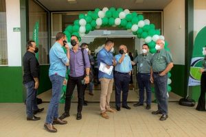 Vice-governador Rodrigo Garcia e secretário Itamar Borges inauguram cooperativa no Pontal de Paranapanema