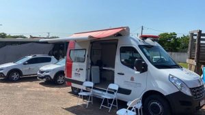 Defesa Agropecuária fiscaliza a entrada e checagem de animais em evento equestre realizado em Bauru