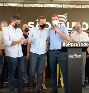 Com o Vice-Governador, Secretaria de Agricultura de SP dá início a obra do Melhor Caminho e entrega viatura do Segurança no Campo em Itararé