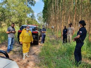 Defesa Agropecuária participa de operação conjunta para o combate à instalação de apiários irregulares nas propriedades rurais de Itatinga