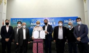 Secretaria de Agricultura de SP doa 310 veículos para o Fundo Social e lança a segunda fase do Cesta Verde, em evento com Bia Doria