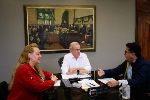 Secretário de Agricultura de SP recebe representantes da Secretaria de Desenvolvimento Regional do Estado