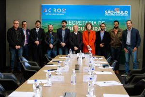Secretário de Agricultura e Abastecimento do Estado de São Paulo recebe Deputado Estadual Sérgio Victor para apresentar o Programa Rotas Rurais