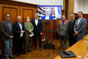 Secretário de Agricultura e Abastecimento de SP participa de audiência na Secretaria da Fazenda