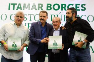 Secretário de Agricultura e Abastecimento participa do lançamento do livro sobre Itamar Borges