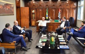 Secretário de Agricultura e Abastecimento recebe visita do Diretor Geral do Ministério da Agricultura da República do Líbano