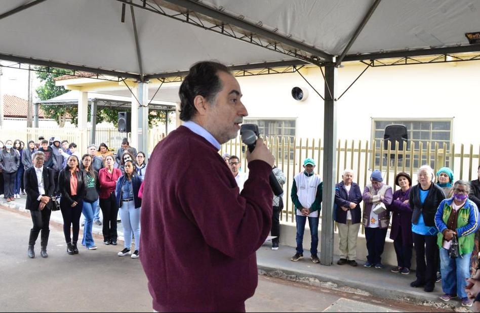Secretário Executivo da Secretaria de Agricultura e Abastecimento do Estado de São Paulo participa da inauguração do Cozinhalimento de Narandiba