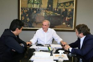 Secretário de Agricultura e Abastecimento do Estado recebe representantes da Tereos Brasil