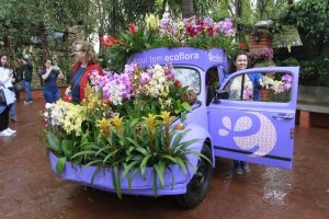Governador e Secretário de Agricultura e Abastecimento do Estado de São Paulo visitam a 39ª Expoflora, em Holambra
