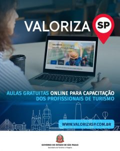 VALORIZA SP CAPACITAÇÃO E PROMOÇÃO DAS REGIÕES TURÍSTICAS DO ESTADO DE SÃO PAULO
