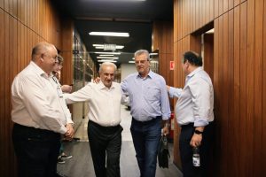 Secretário de Agricultura e Abastecimento de SP recebe o Prefeito de Araçatuba