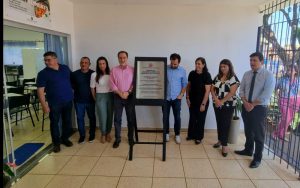 Adriano Quercia representa o Secretário de Agricultura em inauguração do Cozinhalimento em Palmital