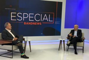 Secretário de Agricultura e Abastecimento concede entrevista ao canal Band News para o especial personalidades