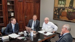 Secretário de Agricultura e Abastecimento recebe o Diretor do Centro de Estudos de Venenos e Animais Peçonhentos (CEVAP-UNESP) e presidente da R4D Biotecnologia