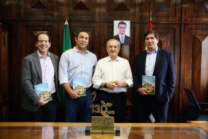 Secretário do Estado de Agricultura e Abastecimento é convidado pela Coplana para o lançamento da pedra fundamental do Museu de Cooperativismo em Guariba para sediar acervo documental de Roberto Rodrigues