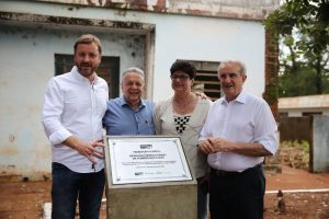 Secretário de Agricultura e Abastecimento do Estado participa do lançamento da pedra fundamental do Museu do Cooperativismo Roberto Rodrigues, em Guariba