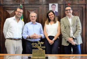 Secretário de Agricultura e Abastecimento de SP recebe Superintendente Federal de Agricultura no Estado de São Paulo e sócio-fundadores da Raiar Orgânicos
