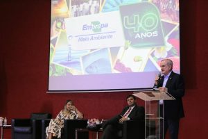 Secretário de Agricultura e Abastecimento do Estado participa da cerimônia de posse da nova chefe geral da Embrapa Meio Ambiente