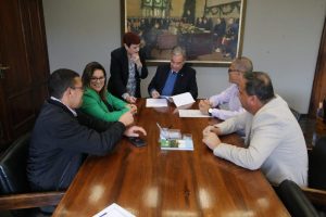 Secretaria de Agricultura recebe visita da prefeita de Rio Grande da Serra