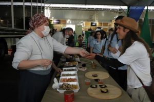 Produtos da cadeia de cogumelos são destaque na Agrishow