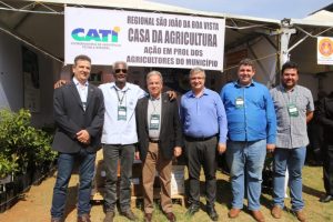 Secretaria de Agricultura marca presença na festa do Dia do Agricultor em São José do Rio Pardo