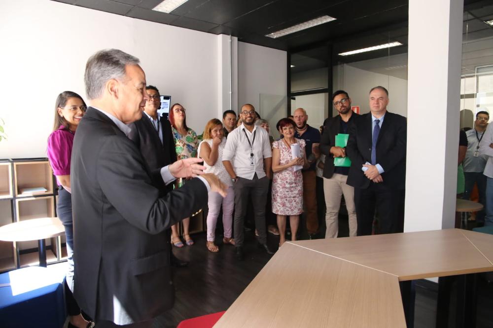 Colaboradores da Secretaria de Agricultura de São Paulo ganham primeira Sala de Reunião Criativa