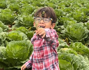 INFÂNCIA NO CAMPO: Crianças que brincam de plantar têm alimentação mais saudável