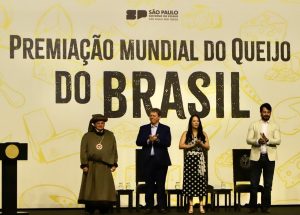 Secretaria de Agricultura de SP participa da premiação do 3º Mundial do Queijo do Brasil