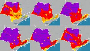 Com previsão de tempo quente e seco para os próximos dias, continua alerta para risco de incêndio no interior de São Paulo