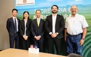 Secretaria de Agricultura de SP recebe representantes do Consulado Geral do Japão