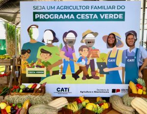 AGRISHOW 2024: Produtores podem tirar dúvidas sobre Programa Cesta Verde no estande da CATI