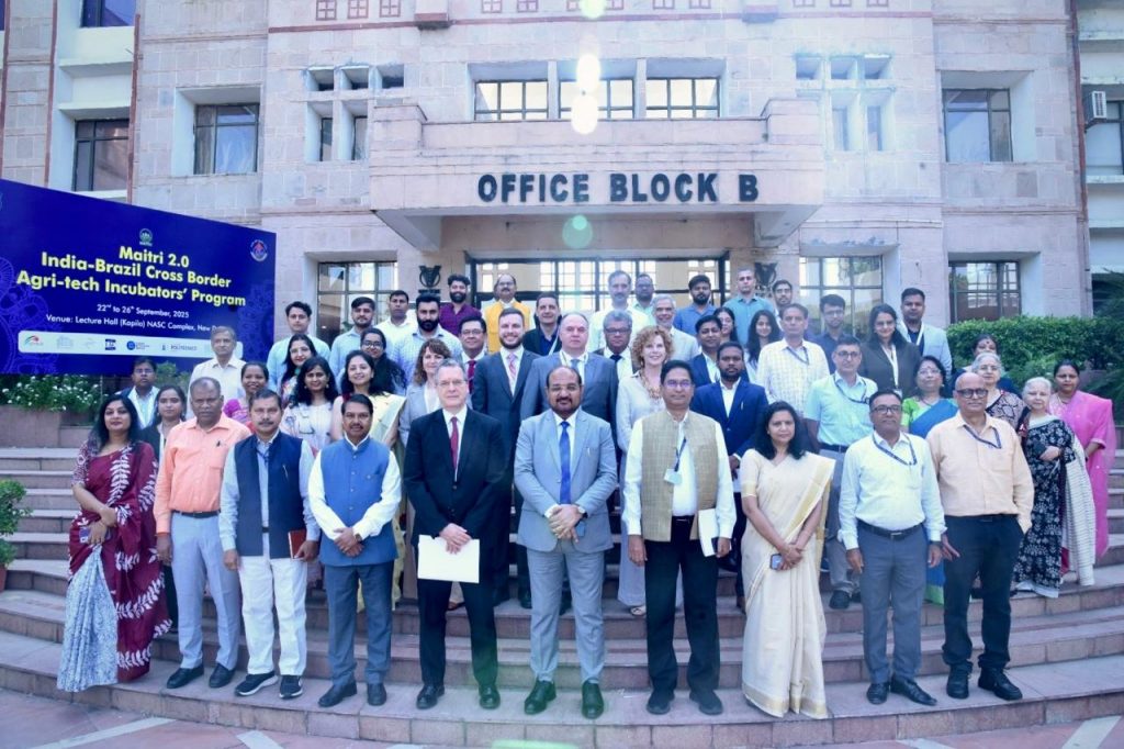 Apta vai à Índia para fortalecer cooperação em pesquisa agropecuária