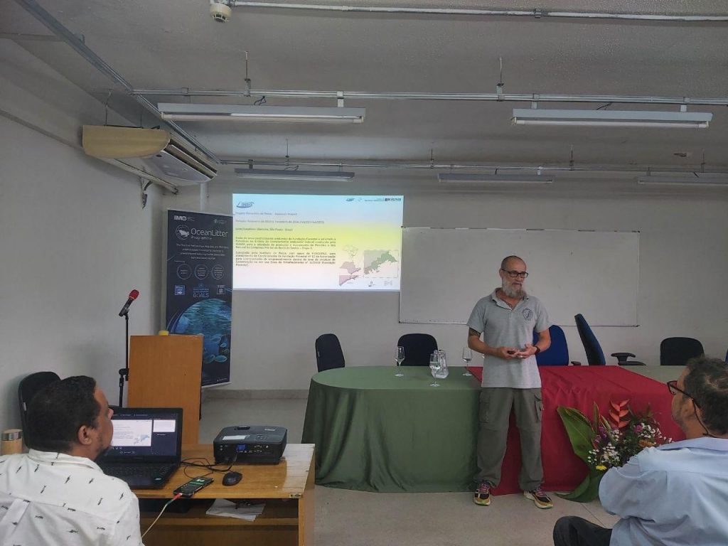 Pesquisador do IP participa de encontro nacional sobre petrechos de pesca