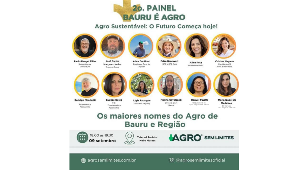 Apta Regional mostra o protagonismo da pesquisa agropecuária na “AGRO SEM LIMITES 2025”