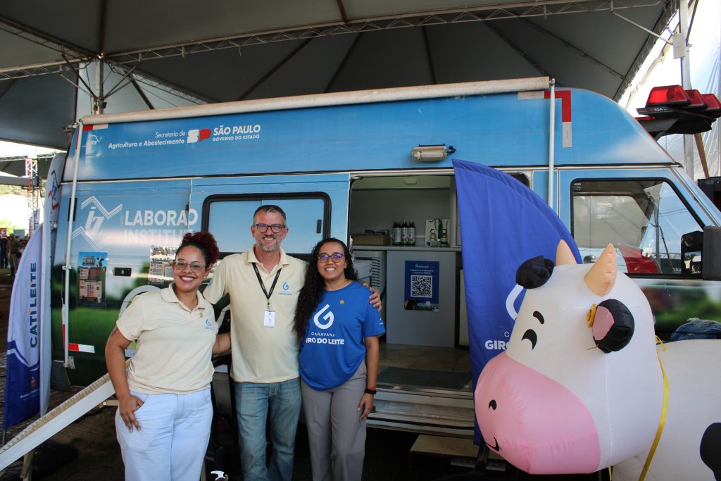 Caravana Giro do Leite participa da Agrishow 2026