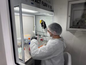 Instituto de Pesca investiga impactos de bioherbicidas em células de animais aquáticos
