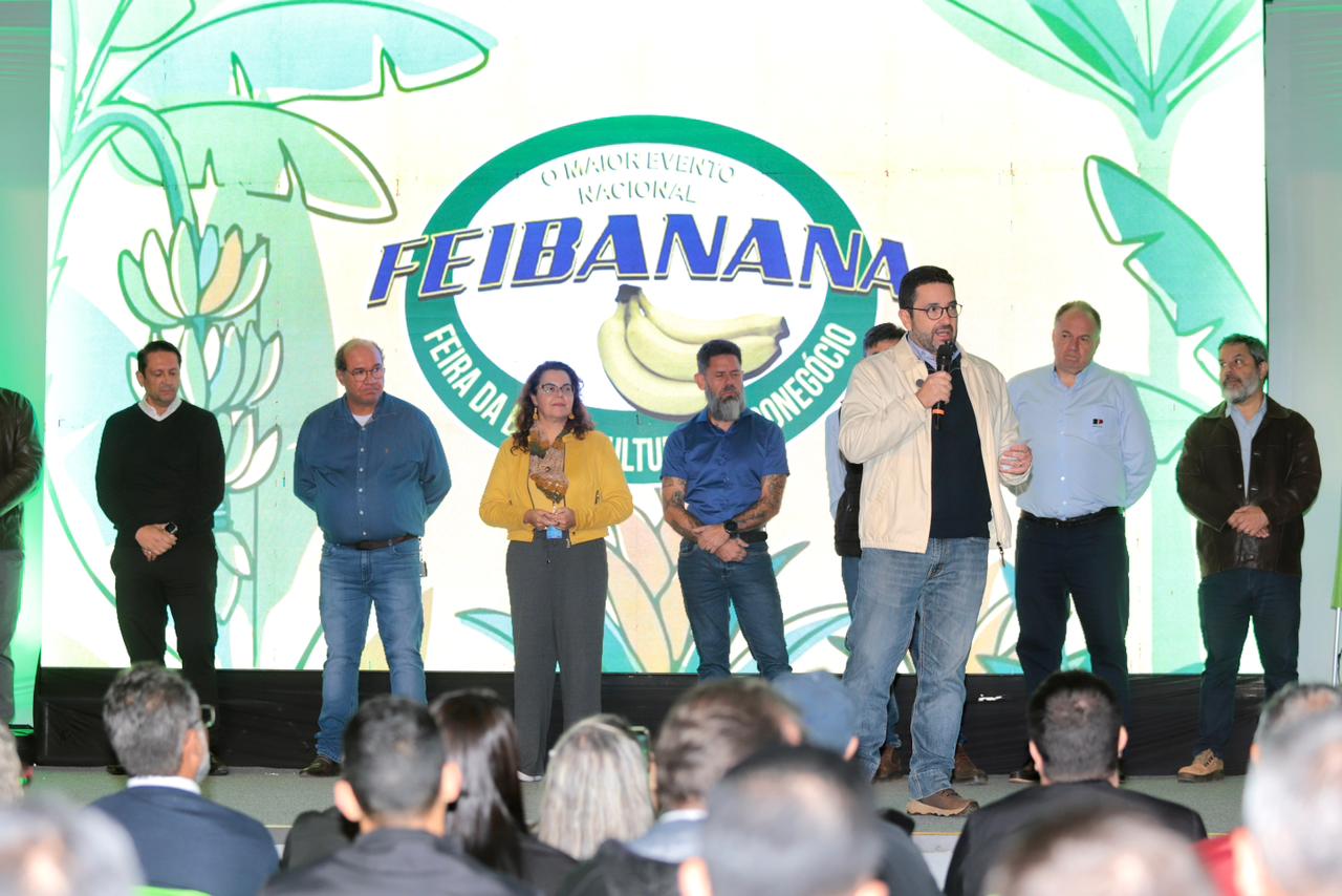 Secretaria de Agricultura participa da Feibanana 2026 no Vale do Ribeira