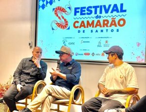 Instituto de Pesca marca presença no Festival do Camarão de Santos