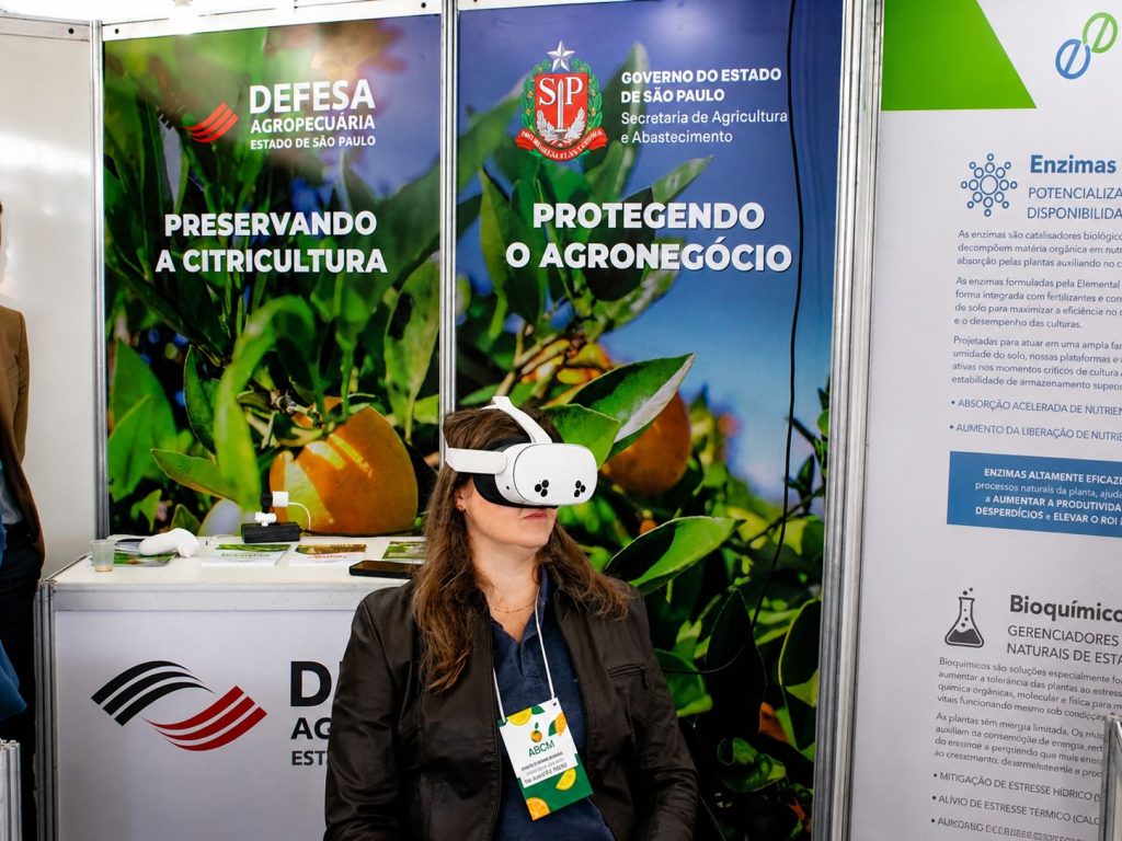 Governo de SP leva experiência imersiva à 16ª edição do Citros de Mesa e mostra atuação do Estado do viveiro à exportação